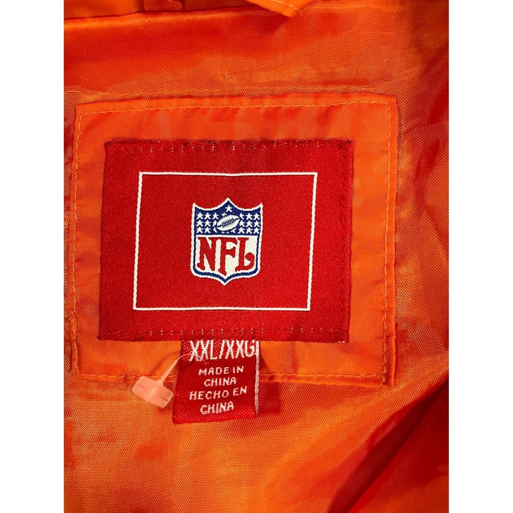 Denver Broncos Windbreaker Track Jacket Mens Multicolor Football NFL Full Zip - Picture 4 of 14